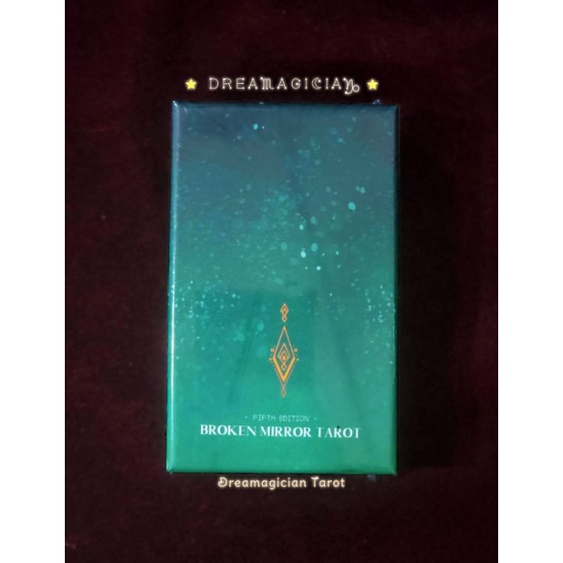 Broken Mirror Tarot Limited Emerald Edition ไพ่ยิปซีแท้ชุดลิมิเต็ด ไพ่ยิปซี ไพ่ทาโร่ต์ ไพ่ออราเคิล T
