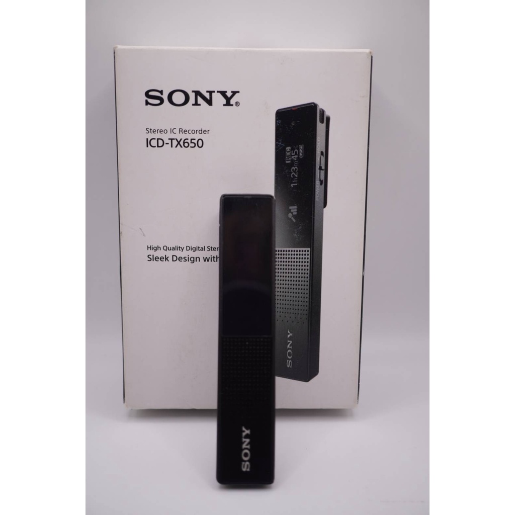 Sony ICD-TX650 มือ2 เครื่องบันทึกเสียง (16GB) รุ่น ICD-TX650