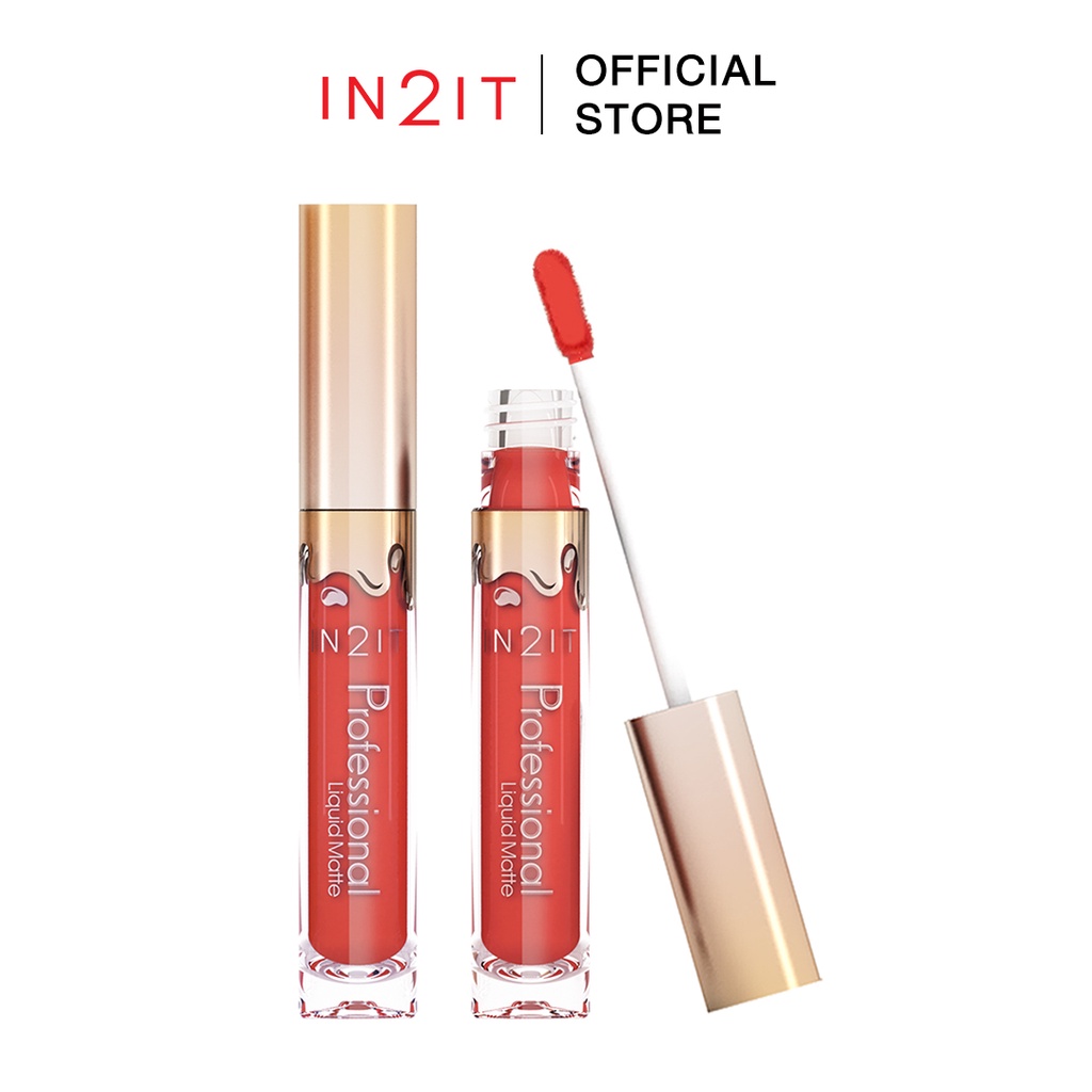 IN2IT Professional Liquid Matte - ลิปแมตท์ [PVM]