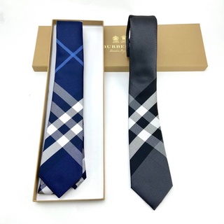 ผ้าเนคไท เบอเบอร์รี่ NECKTIE THE BEST QUALITY  พร้อมBox Set