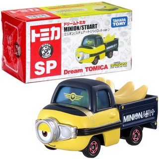 แท้ 100% จากญี่ปุ่น โมเดล รถมินเนี่ยน Takara Tomy Tomica Dream Tomica SP Minion Stewart (Pilot Ver.)