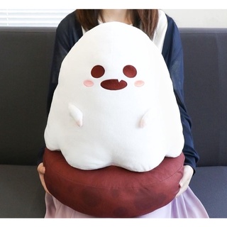 ตุ๊กตาผีมาร์ชเมลโลว์ [Toreba Exclusive] Marshmallow Ghost Big Plushy 🇯🇵ตุ๊กตานำเข้าจากญี่ปุ่น🇯🇵