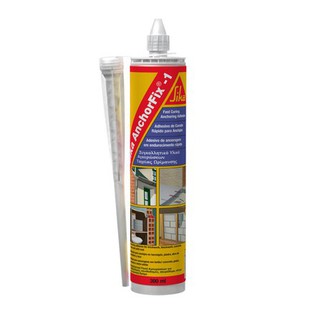 กาวติดยึดเหล็กเสริม SIKA ANCHORFIX-1 300มิลลิ ลิตร วัสดุก่อสร้าง เคมีก่อสร้าง