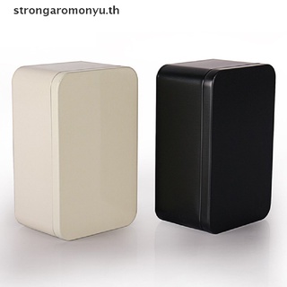 【strongaromonyu】กล่องเหล็กดีบุก ขนาดเล็ก สําหรับใส่คุกกี้ ชา 1 ชิ้น