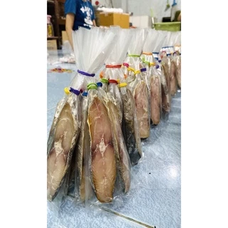 ปลาอินทรีย์ ปลาอินทรี แท้ ปลาอินทรีเค็ม ช่อละ 8 ชิ้น นน.200-300กรัม คละชิ้น ราคาถูก