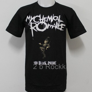 เสื้อยืดผ้าฝ้ายพิมพ์ลายขายดี เสื้อ MY CHEMICAL ROMANCE เสื้อยืด เสื้อวง มายเคมิคอลโรแมนซ์ S195 ไซส์ยุโรป