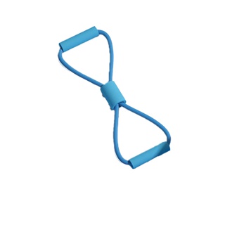 Crassula ยางยืดบริหารร่างกาย ยางยืดโยคะ Yoga 8-Word Pull Rope Rubber ยางยืดเลข 8 สร้างกล้ามเนื้อ