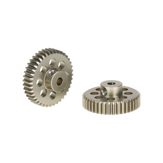 2Pcs 48DP 3.175mm 40T Pinion Motor Gear for RC Car Brushed Brushless Motor