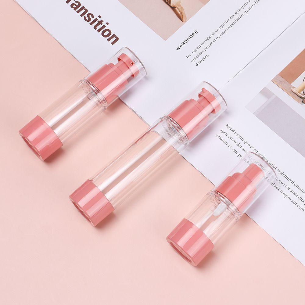 Aromsom 15/30/50ml ขวดรีฟิลอุปกรณ ์ การเดินทางปั ๊ มบีบ Skin Care คอนเทนเนอร ์ เปล ่ า