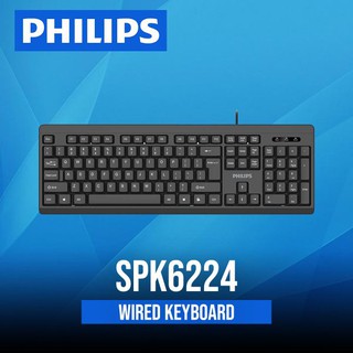 คีย์บอร์ด PHILIPS รุ่น SPK 6224 ( ประกัน 1 ปี )