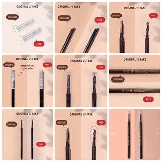 Merrezca Perfect Brow Pencil 0.05g #Brown เมอร์เรซกา ดินสอเขียนคิ้ว.