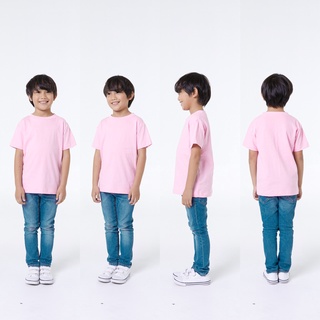 KD04 ROSE : เสื้อเด็ก KID T-Shirt : BASIC COTTON 100% C20