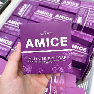 Amice gluta berry soap สบู่ผิวเผือก เอมิส (ขนาด 70​g)