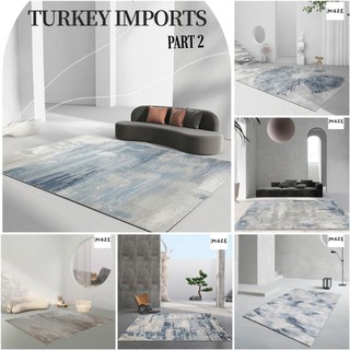 พรมปูพื้น พรีเมี่ยม TURKEY มี 4 ขนาด (160x230 /200x290 /240x340 /300x400 /400x500 CM ) พรม พรมตกแต่ง พรมตกแต่งห้อง