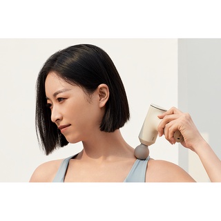 เครื่องนวดไฟฟ้า (Mini) Xiaomi ปืนนวด massage gun 3หัวนวด