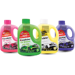 ฟรี เคลือบเงาทุกขวด แชมพูล้างรถ คาร์ชายน์ Car Shampoo ขนาด 1100 ml.