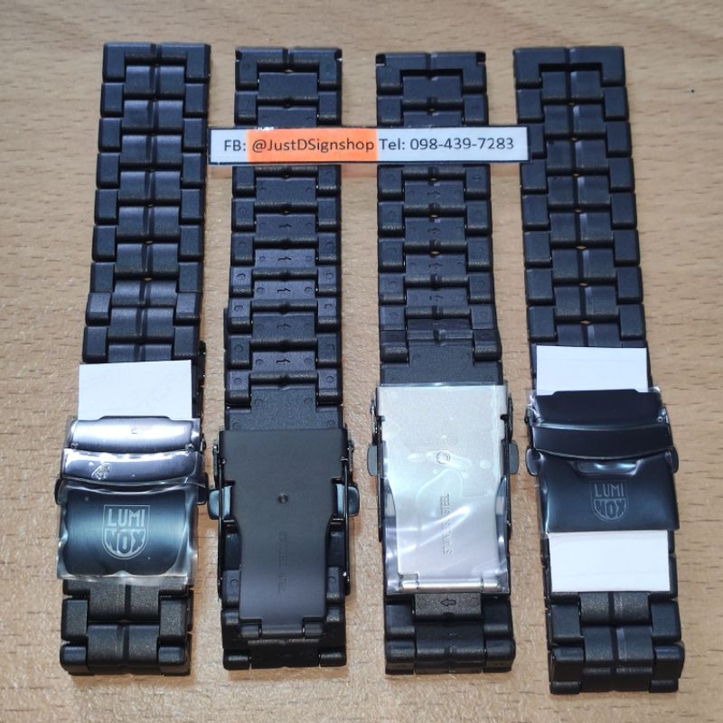 สายคาร์บอน ลูมิน็อก "ของแท้ มือ1" 23มม และ 24 มม.Luminox Carbon Strap พร้อมแถมอุปกรณ์ถอด (อ่านรายละเ