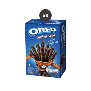 Oreo โอรีโอเวเฟอร์โรล ขนาด 54กรัม x 3 (เลือกรสได้)