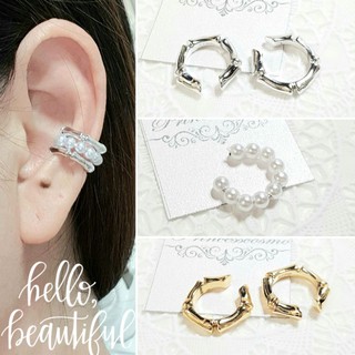 Earcuff ใส่ได้ทั้งคนเจาะและไม่เจาะหูเก๋ๆ ชิคๆ