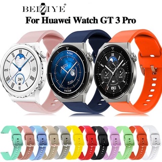 For Huawei Watch GT 3 Pro สายนาฬิกา สายซิลิโคนอ่อนนุ่มสำหรับ For Huawei GT 3 Pro 46mm 43mm สาย smartwatch สร้อยข้อมือกีฬาสำหรับ สาย