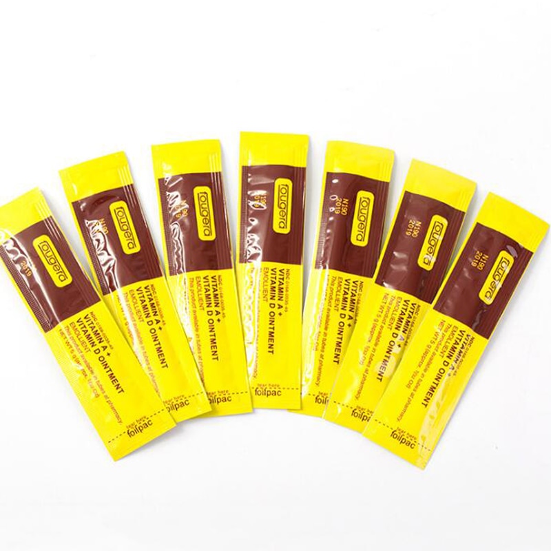 หมดอายุใน 2028100/50PCS Fougera วิตามิน Ointment A & D Anti Scar Tattoo Aftercare ครีมสําหรับ Tattoo Art แต่งหน้าถาวร Tattoo อุปกรณ์เสริม
