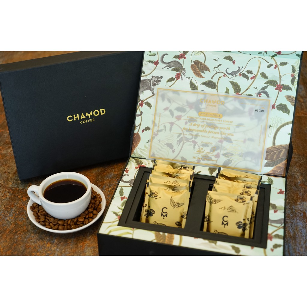 CHAMOD COFFEE (กาแฟชะมด/CIVET COFFEE/KOPI LUWAK)