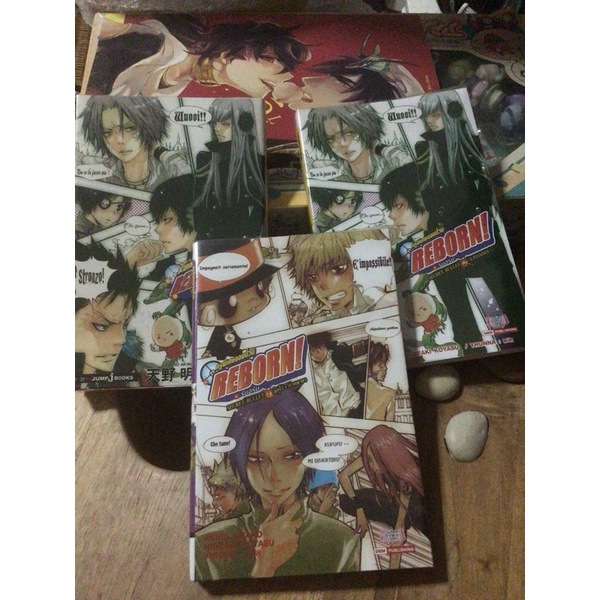 หนังสือการ์ตูนรีบอร์น Reborn secret bullet 1-2 2เล่ม