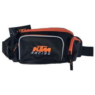 ktm กระเป๋าใส่ของสีส้มและดําสําหรับเดินทาง