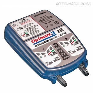 เครื่องชาร์จแบตเตอรี่ Optimate รุ่น 3x2 / TM450 สำหรับรถมอเตอร์ไซค์ รถยนต์