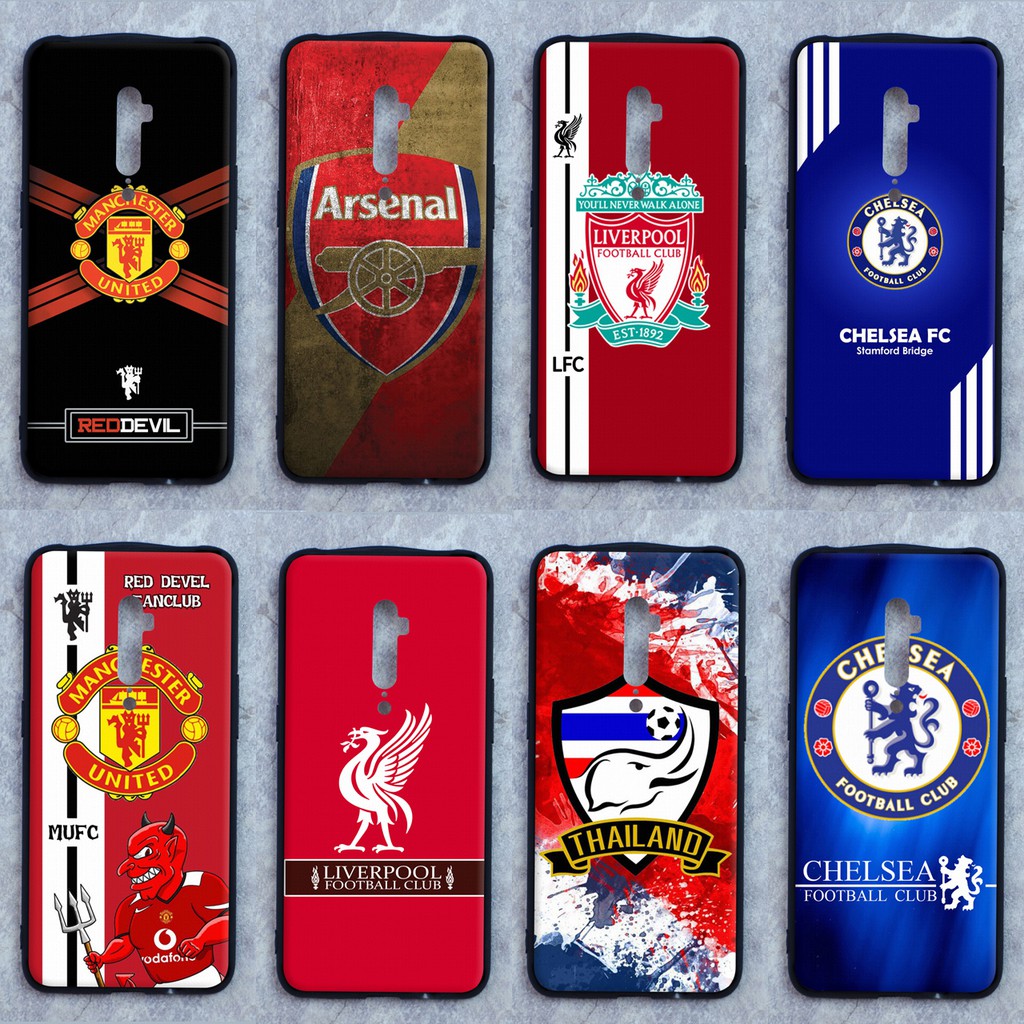 เคส Oppo Reno 2F ลายทีมฟุตบอล ขอบนิ่มหลังแข็ง เคสมือถือ เคสโทรศัพท์ Case