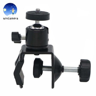 Video Studio C/U Clamp Clip Holder Mount With Ball Head  สตูดิโอวิดีโอ C/U ที่หนีบตัวหนีบ Mount กับ หัวบอล