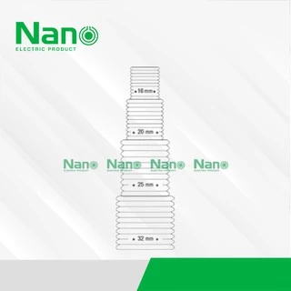 ท่ออ่อน ท่อลูกฟูก NANO 10 M 16มิล 20 มิล 25 มิล 32มิล สีขาว สีดำ