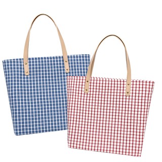 MOLISA Cloth Bag Linen กระเป๋าผ้าลินิน กระเป๋าผ้าลายสก็อต ถุงผ้าลายสก็อต กระเป๋าผ้ารักษ์โลก กระเป๋าเป้ผู้หญิง