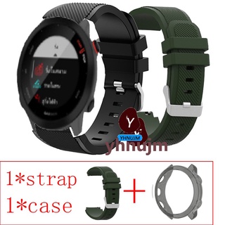 เคส garmin forerunner 55 สายนาฬิกาข้อมืออัจฉริยะ แบบซิลิโคน สำหรับ garminforerunner 55 watch band เคส