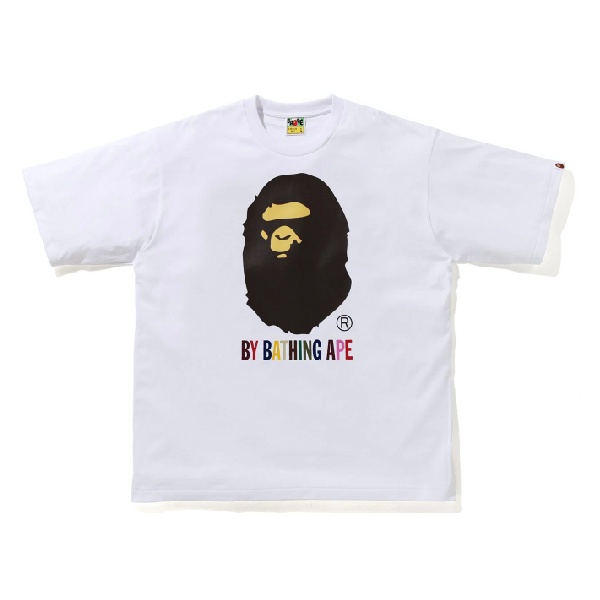 BAPE Colors By Bathing Ape Relaxed Fit Tee (WHITE)