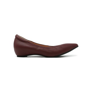 SHU CELEB HEELS 1" ORIGINAL HIDDEN HEELS BURGUNDY รองเท้าคัทชู