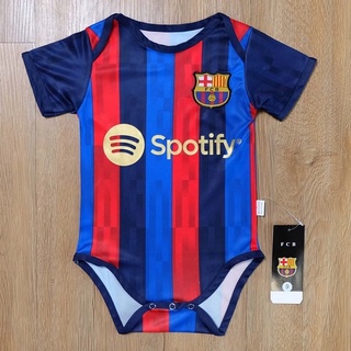 ชุดบอลเด็กแรกเกิด ทารก AAA บาร์เซโลน่า Barcelona Baby Kit ปี 2022/23 (พร้อมส่ง) บาร์ซา