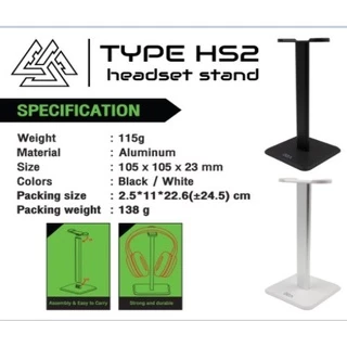 SIGNO HS800/EGA HS2 ขาตั้งหูฟัง Headset StandTempus Black/Pink/White
