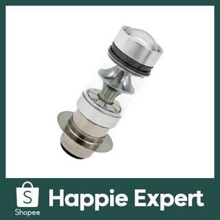 happie ไฟ LED H6 PX15D 100W 20SMD 8000K สำหรับไฟหน้ารถจักรยานยนต์