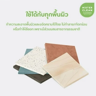 Mister Clean น้ำยาหุ่นยนต์ดูดฝุ่น เครื่องถูพื้น ฆ่าเชื้อ 99.9% ปลอดภัยต่อเด็กและสัตว์เลี้ยง ไม่มีสารเคมีอันตราย 450 ml.