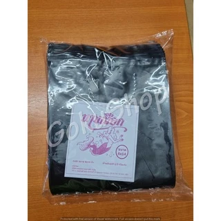 ถูกสุด 📌 ถุงหูหิ้วดำ แบบหนา ตรานางเงือก แพคครึ่งกิโล (พร้อมส่ง)