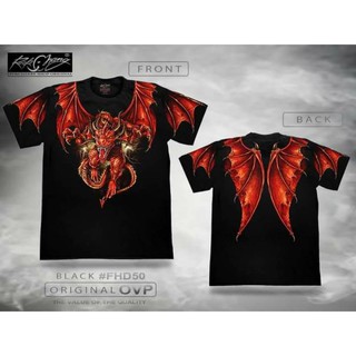 เสื้อยืดสกรีนเรืองแสงงาน Full-HD ป้ายลิขสิทธิ์แท้ Rock Chang ผ้า Cotton 100%