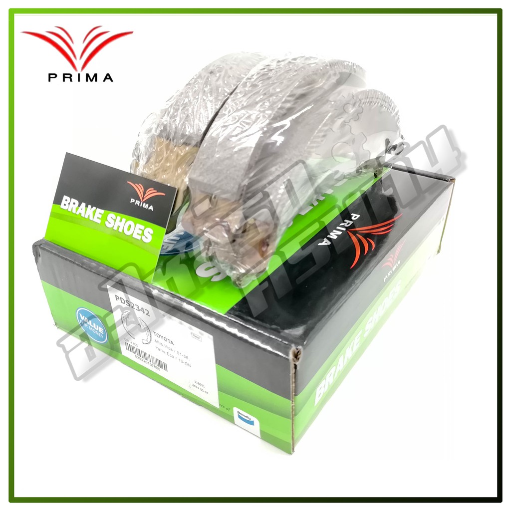 ก้ามเบรคหลัง PRIMA สำหรับ TOYOTA ALTIS 2001-06, VIOS 2001-ON, YARIS E&G 2005-ON (PDS2342)