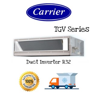 🔥CARRIER แอร์ต่อท่อลมระบบอินเวอร์เตอร์ แอร์เปลือย รุ่น X-POWER INVERTER น้ำยา R32 ขนาด 13300-60700 BTU