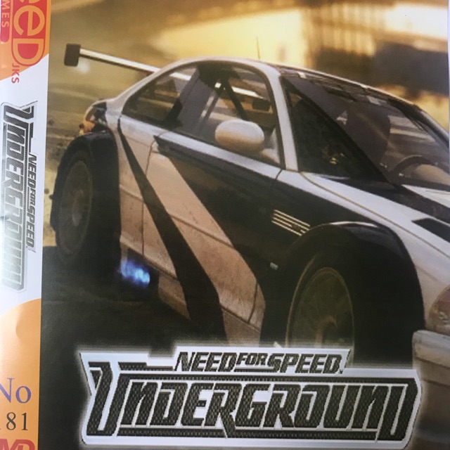 แผ่นเกมส์ PS2 Need for Speed: Underground