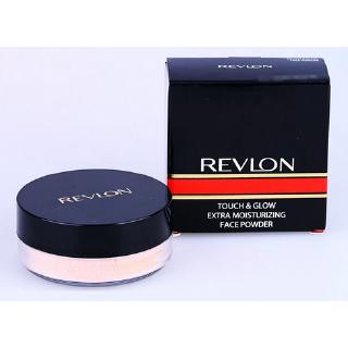 ของแท้** Revlon Touch&amp;Glow Extra Moisturizing Face Powder แป้งฝุ่นเนื้อโปร่งแสงเนียนละเอียด บางเบา เกลี่ยง่าย