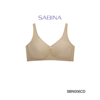 Sabina เสื้อชั้นในมะเร็งเต้านม (ไม่มีโครง) รุ่น Fill up bra รหัส SBN006CD สีเนื้อเข้ม