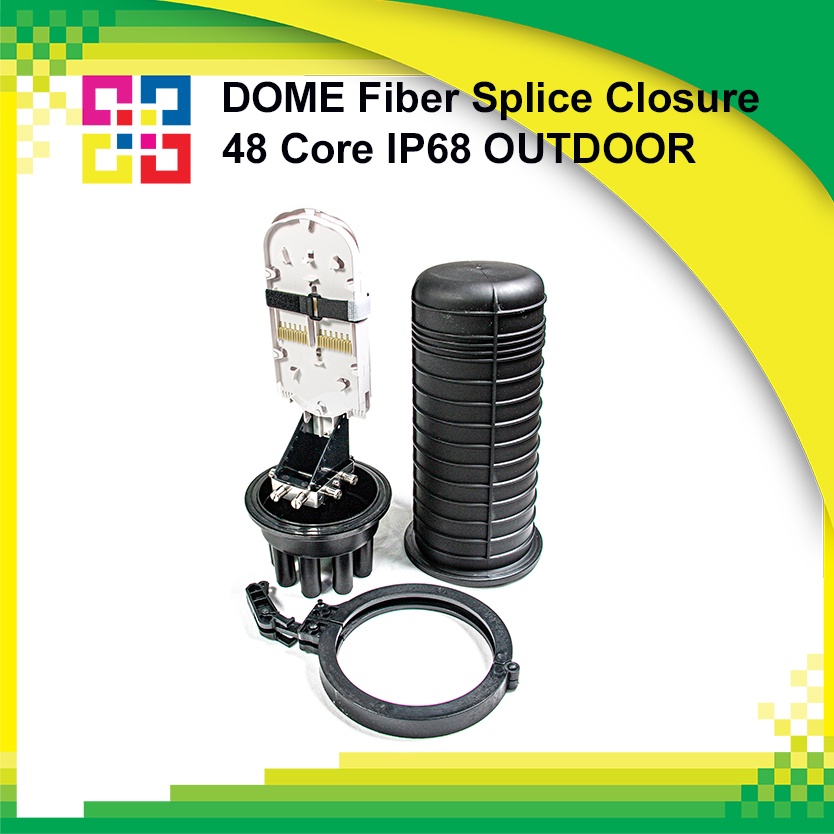 B1-OPSP48DB DOME Fiber Splice Closure Capacity 48 Core - BISMON
