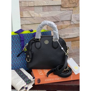 กระเป๋าถือ สะพาย ใบเล็ก Tory burch description robinson penbled mini dome satchel