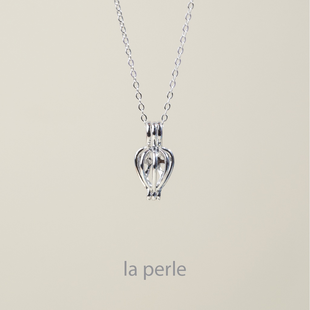 La Perle SIlver Necklace with Rocket สร้อยและจี้เงินแท้ 92.5%